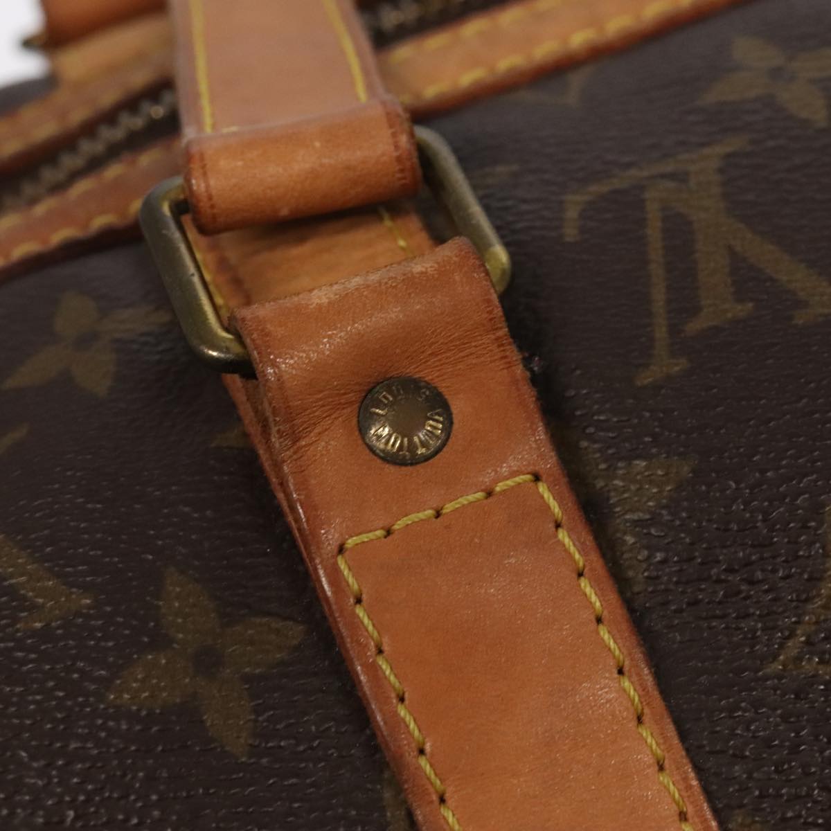 LOUIS VUITTON Monogram Sac Souple 45 Boston Bag M41624 LV 96730