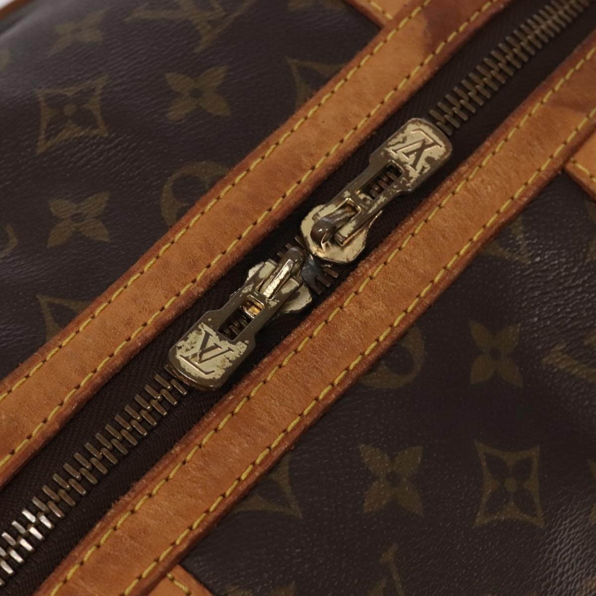 LOUIS VUITTON Monogram Sac Souple 45 Boston Bag M41624 LV 96730