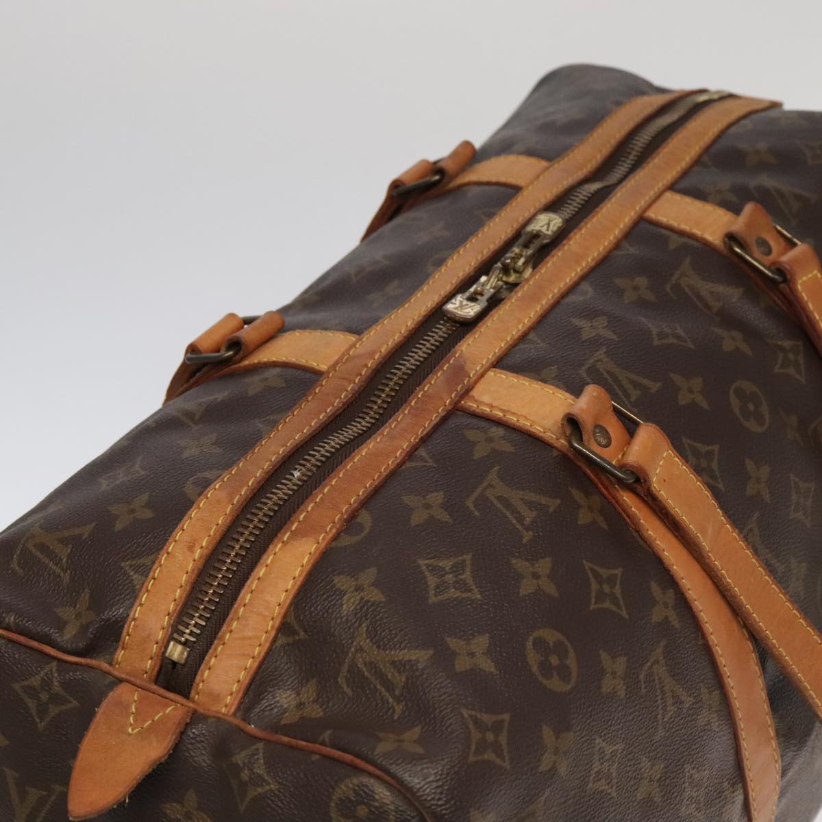 LOUIS VUITTON Monogram Sac Souple 45 Boston Bag M41624 LV 96730