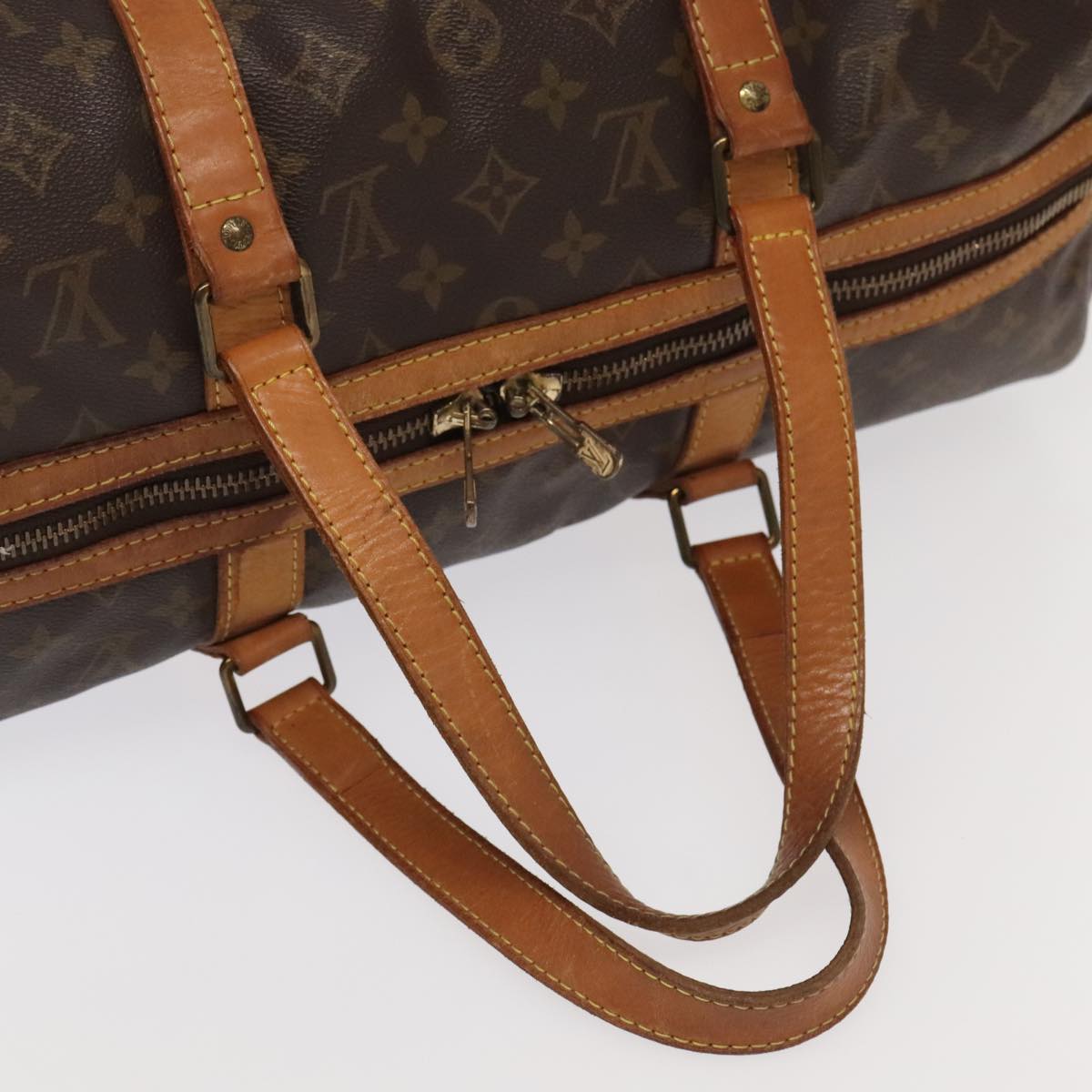 LOUIS VUITTON Monogram Sac Souple 45 Boston Bag M41624 LV 96730
