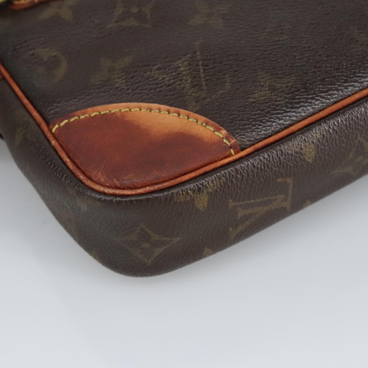 LOUIS VUITTON Monogram Marly Dragonne GM Clutch Bag M51825 LV 96754