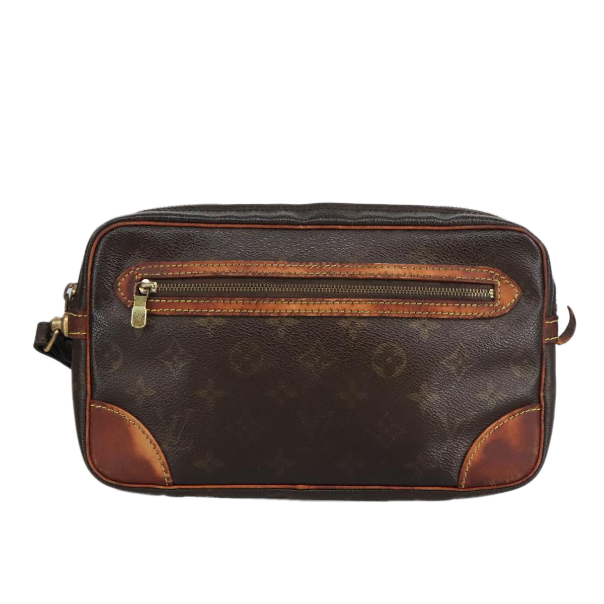 LOUIS VUITTON Monogram Marly Dragonne GM Clutch Bag M51825 LV 96754