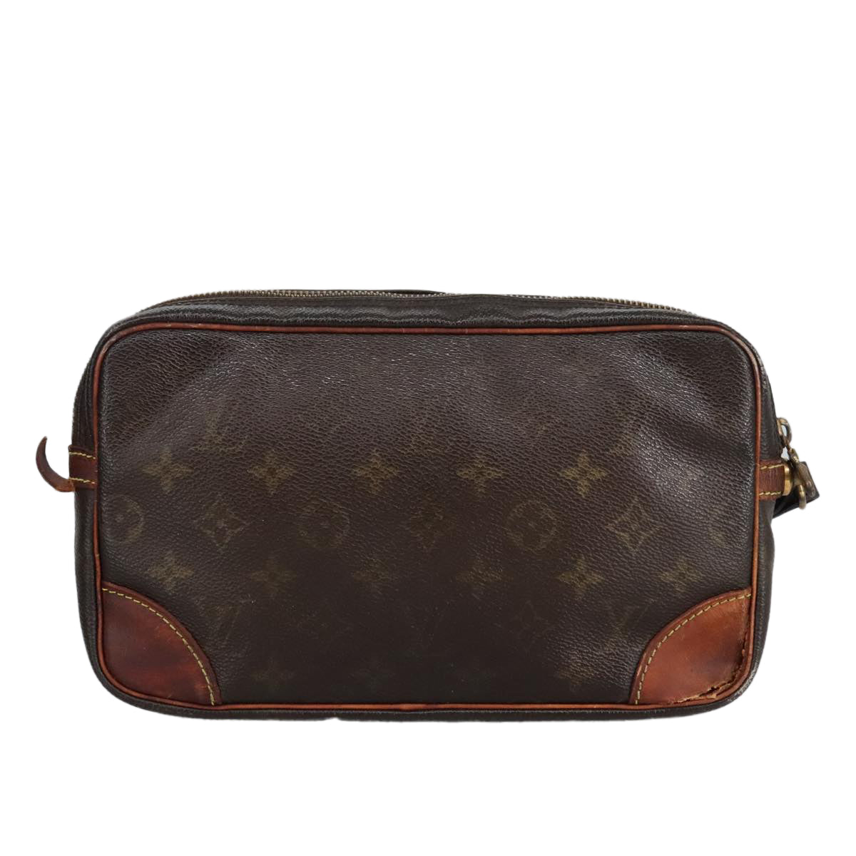 LOUIS VUITTON Monogram Marly Dragonne GM Clutch Bag M51825 LV 96754