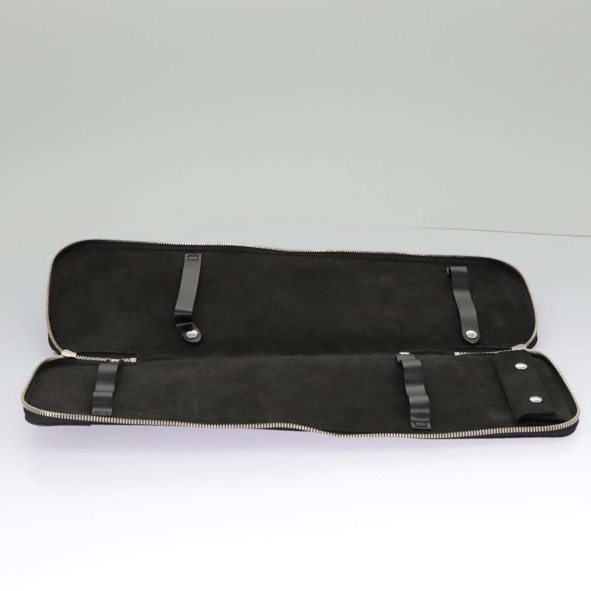 LOUIS VUITTON Damier Graphite Etui 5 Cravat Necktie Case N41136 LV 96758