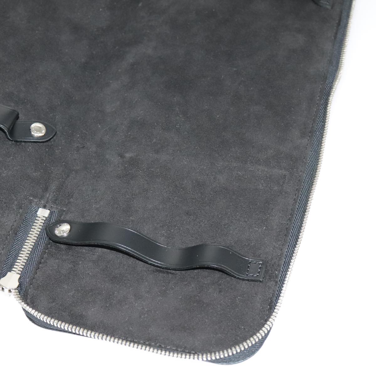 LOUIS VUITTON Damier Graphite Etui 5 Cravat Necktie Case N41136 LV 96758