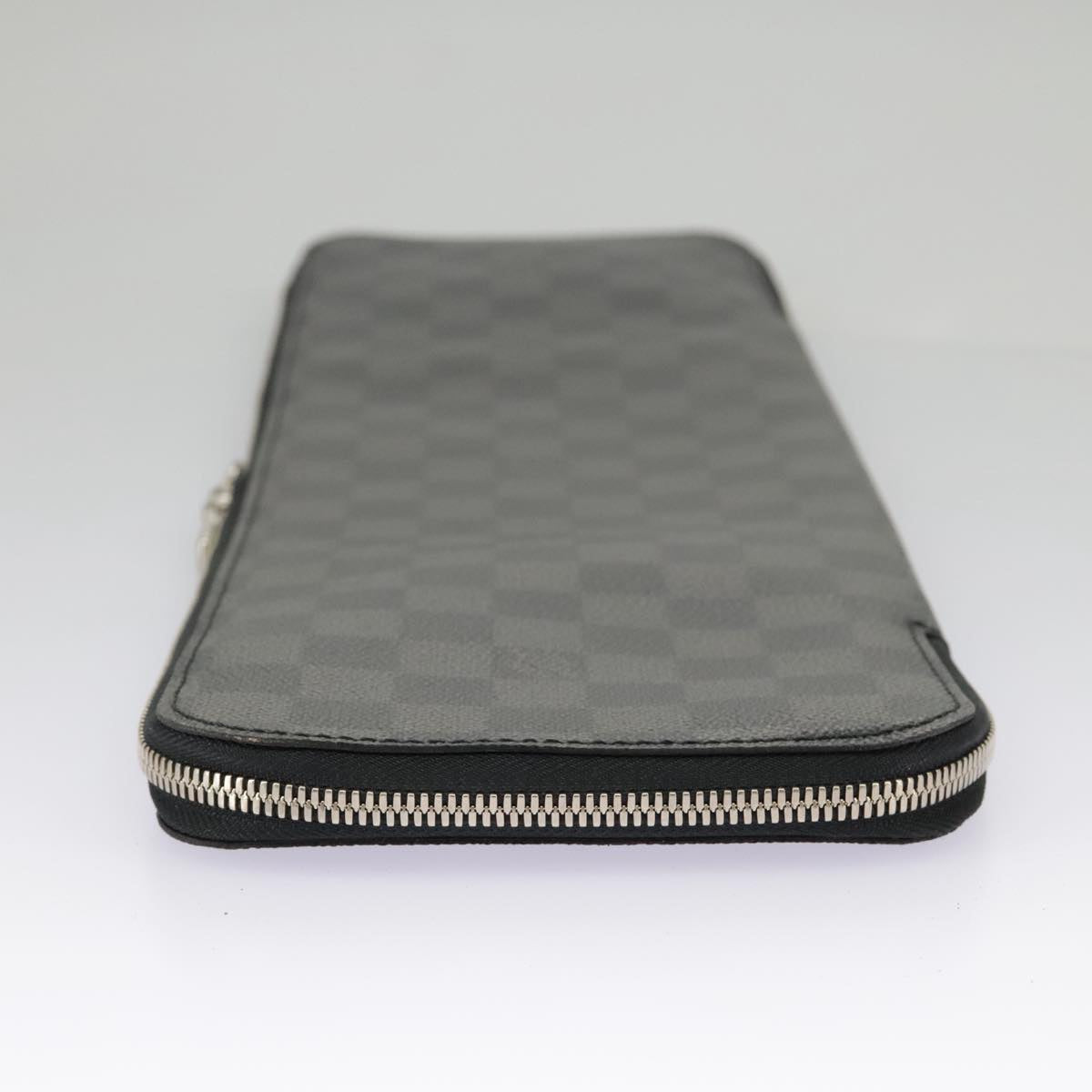 LOUIS VUITTON Damier Graphite Etui 5 Cravat Necktie Case N41136 LV 96758