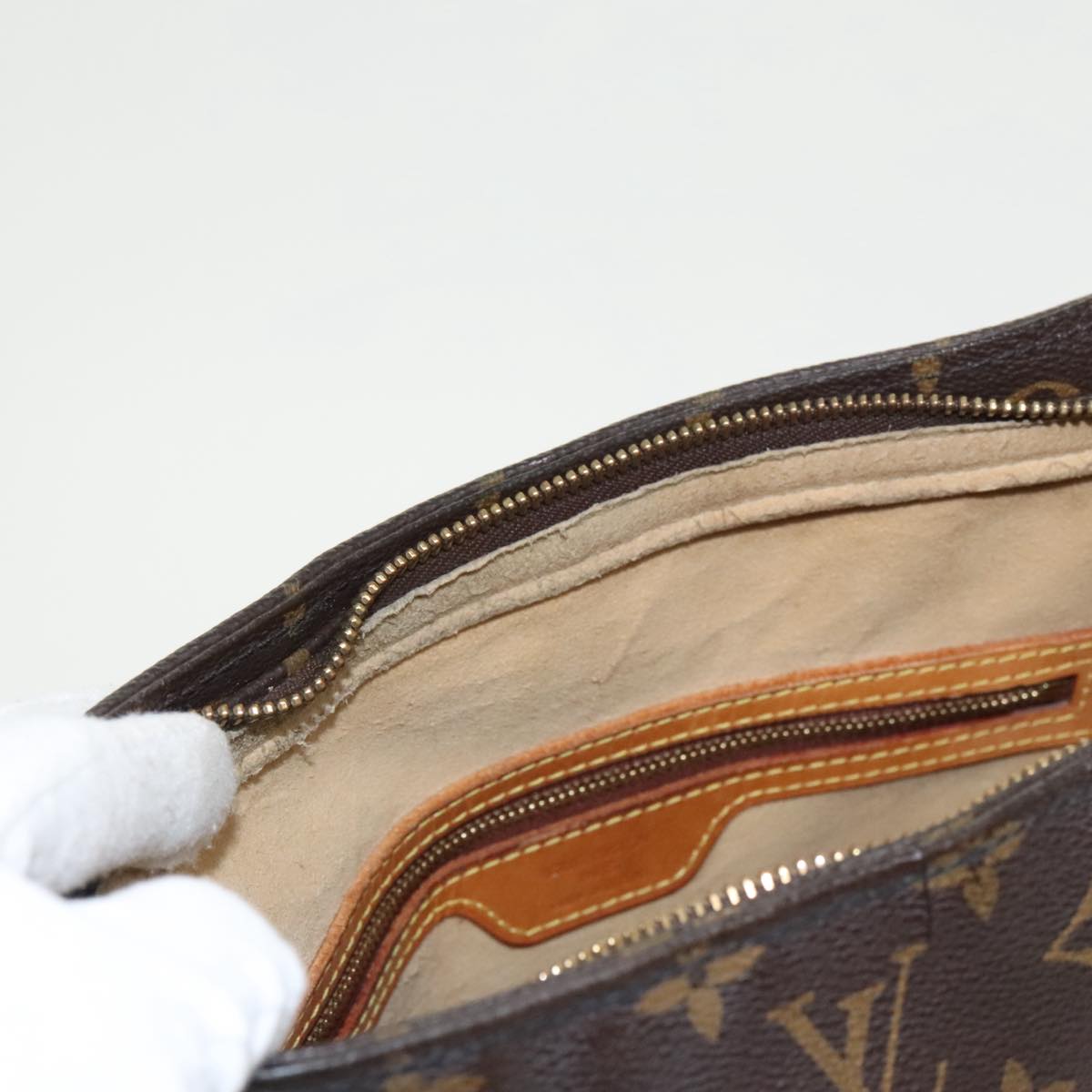 LOUIS VUITTON Monogram Looping GM Shoulder Bag M51145 LV 96781