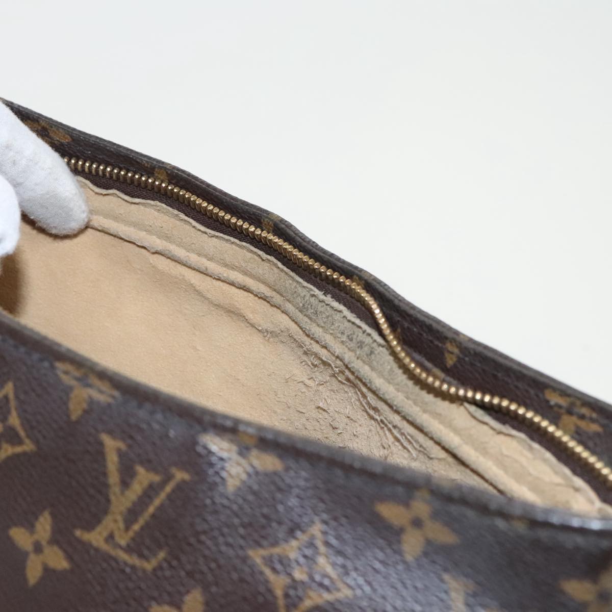 LOUIS VUITTON Monogram Looping GM Shoulder Bag M51145 LV 96781