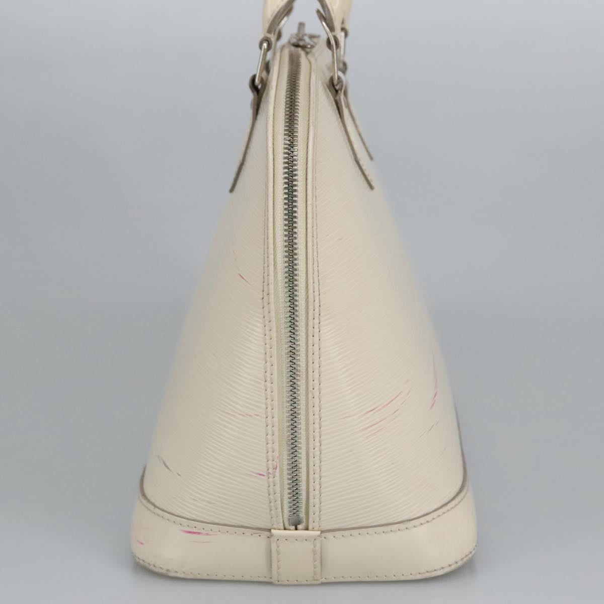 LOUIS VUITTON Epi Alma Hand Bag White M4030J LV 96784