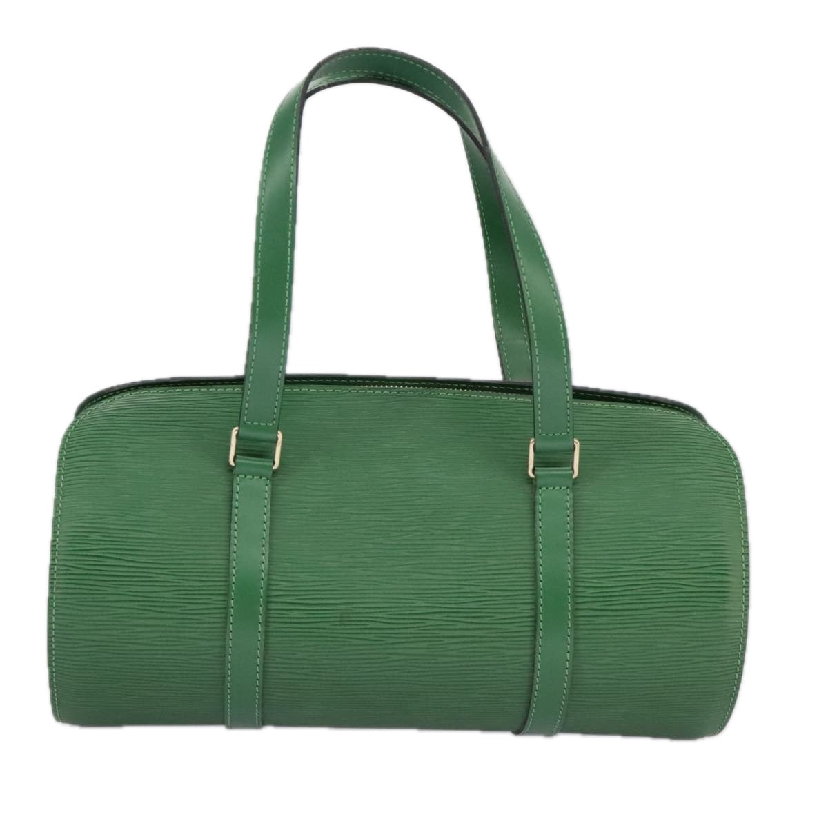 LOUIS VUITTON Epi Soufflot Hand Bag Green M52224 LV 96805