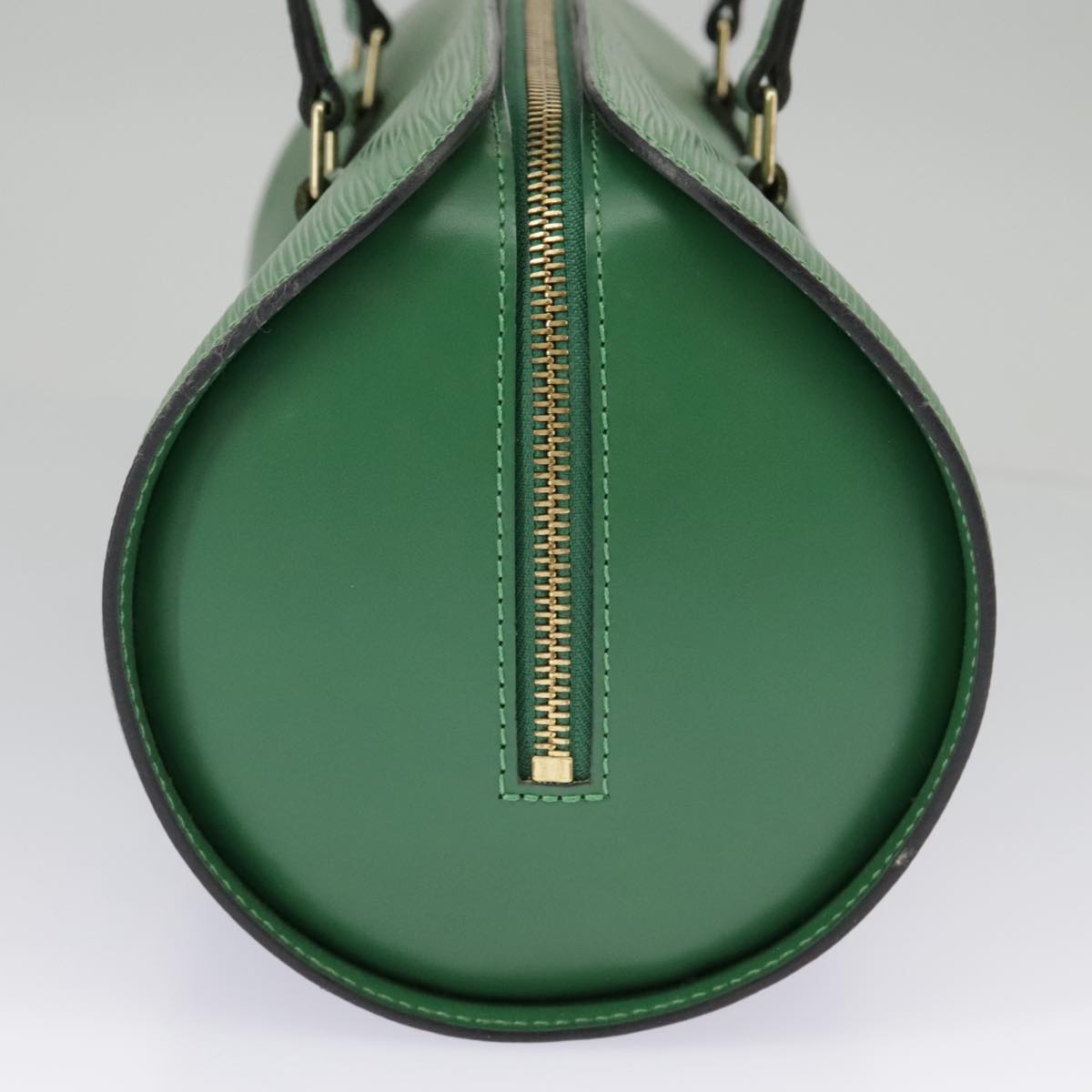 LOUIS VUITTON Epi Soufflot Hand Bag Green M52224 LV 96805