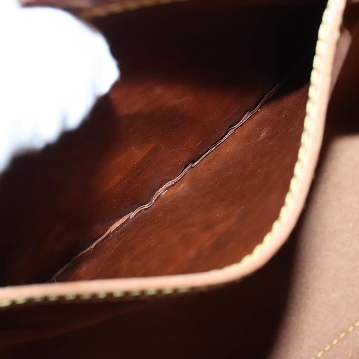 LOUIS VUITTON Nomad leather Speedy 30 Hand Bag Beige M85392 LV 96808