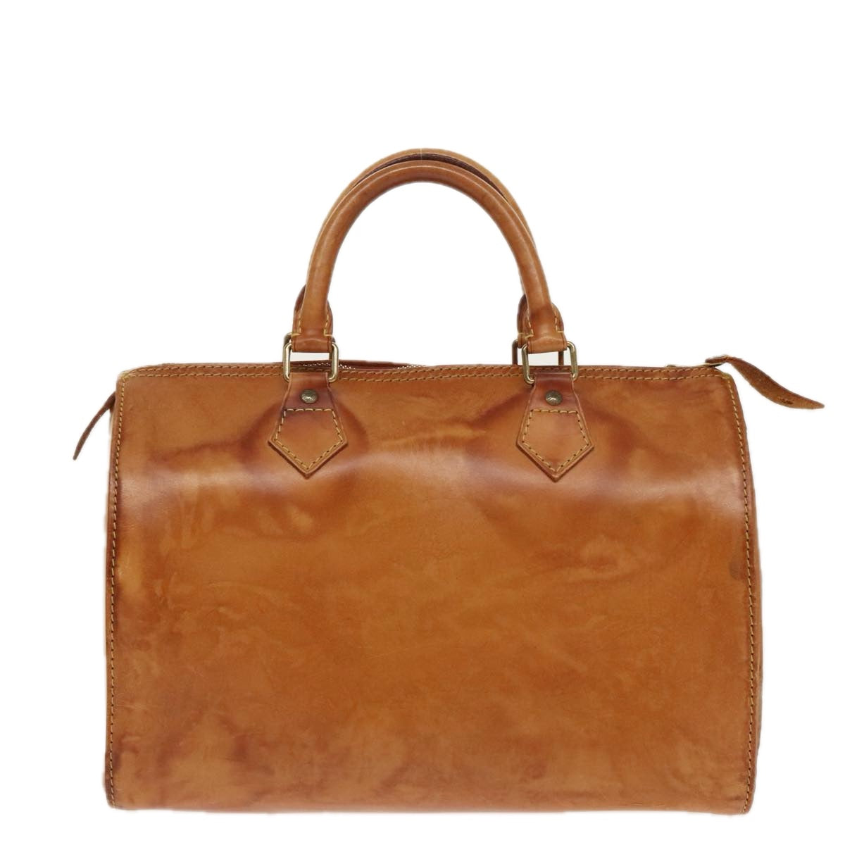 LOUIS VUITTON Nomad leather Speedy 30 Hand Bag Beige M85392 LV 96808