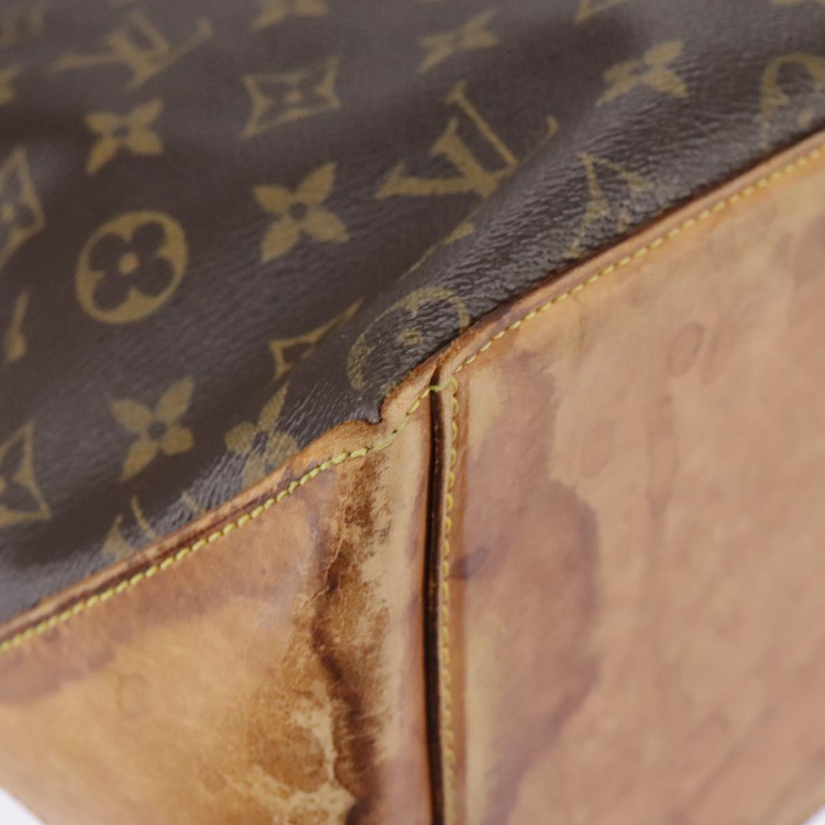 LOUIS VUITTON Monogram Cabas Mezzo Tote Bag M51151 LV 96815