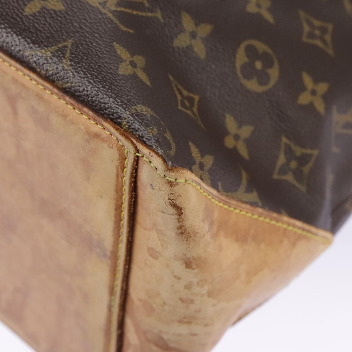 LOUIS VUITTON Monogram Cabas Mezzo Tote Bag M51151 LV 96815