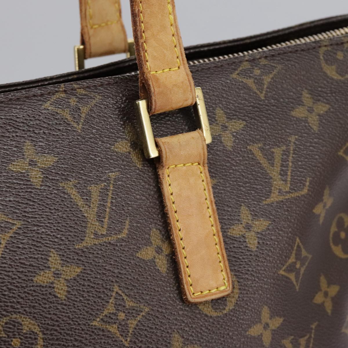 LOUIS VUITTON Monogram Cabas Mezzo Tote Bag M51151 LV 96815