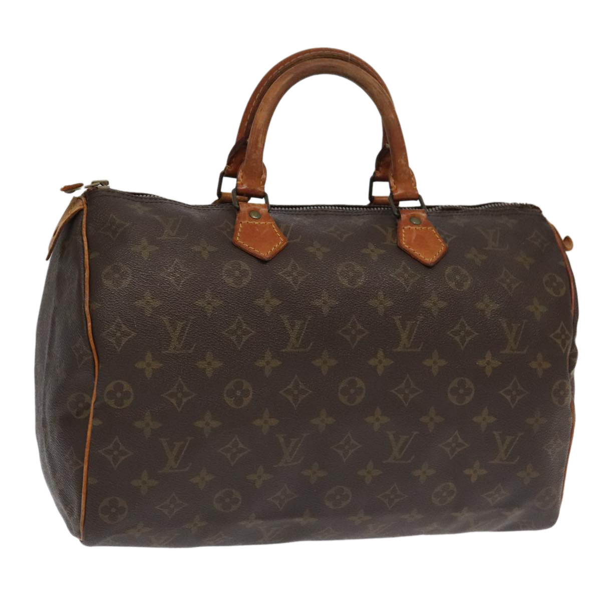 LOUIS VUITTON Monogram Speedy 35 Hand Bag M41524 LV 96828