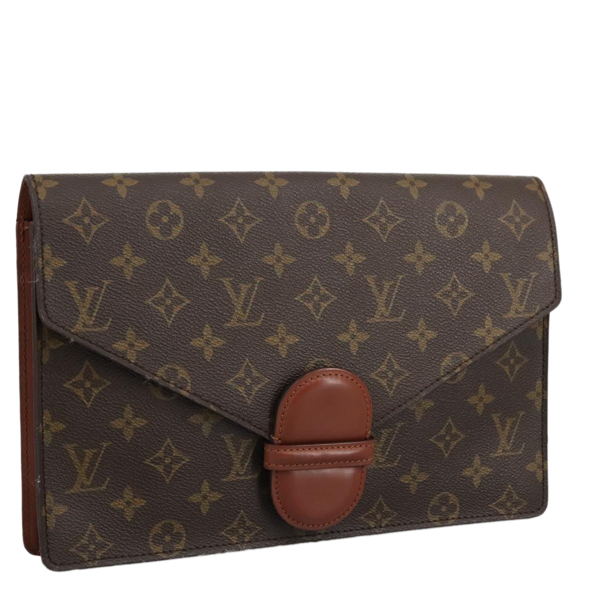 LOUIS VUITTON Monogram Ranelag Clutch Bag M51782 LV 96833