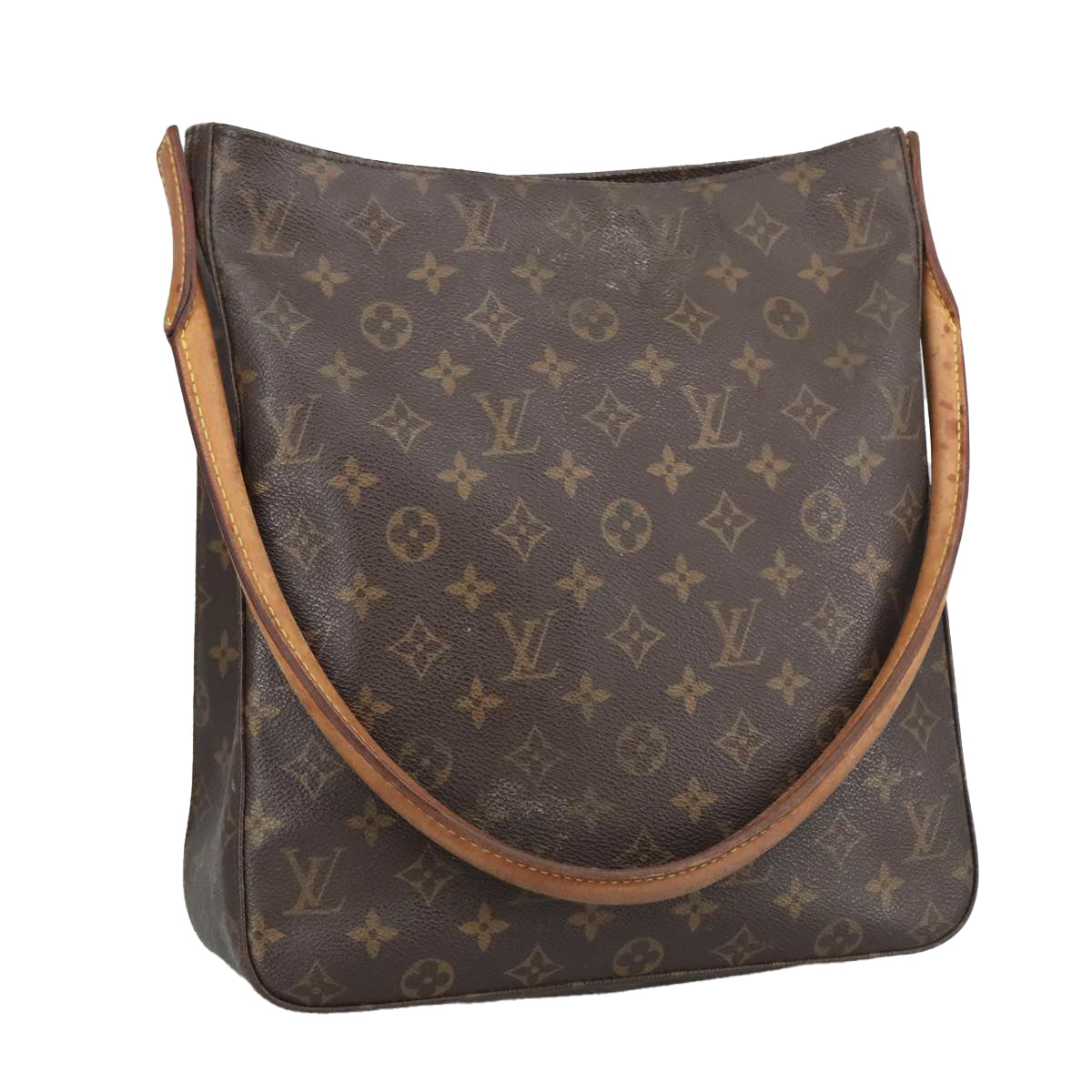 LOUIS VUITTON Monogram Looping GM Shoulder Bag M51145 LV 96834