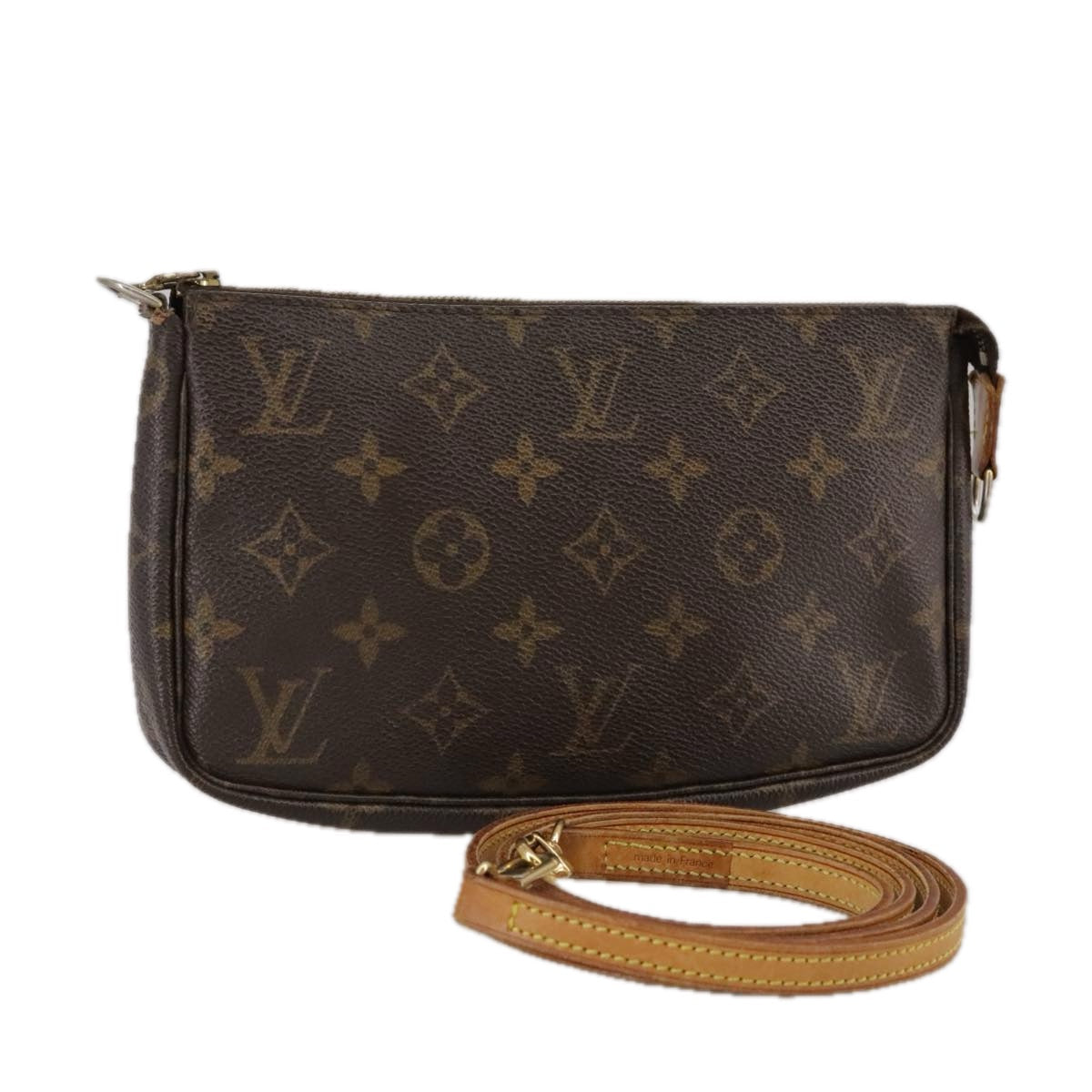 LOUIS VUITTON Monogram Pochette Accessoires Pouch M51980 LV 96836