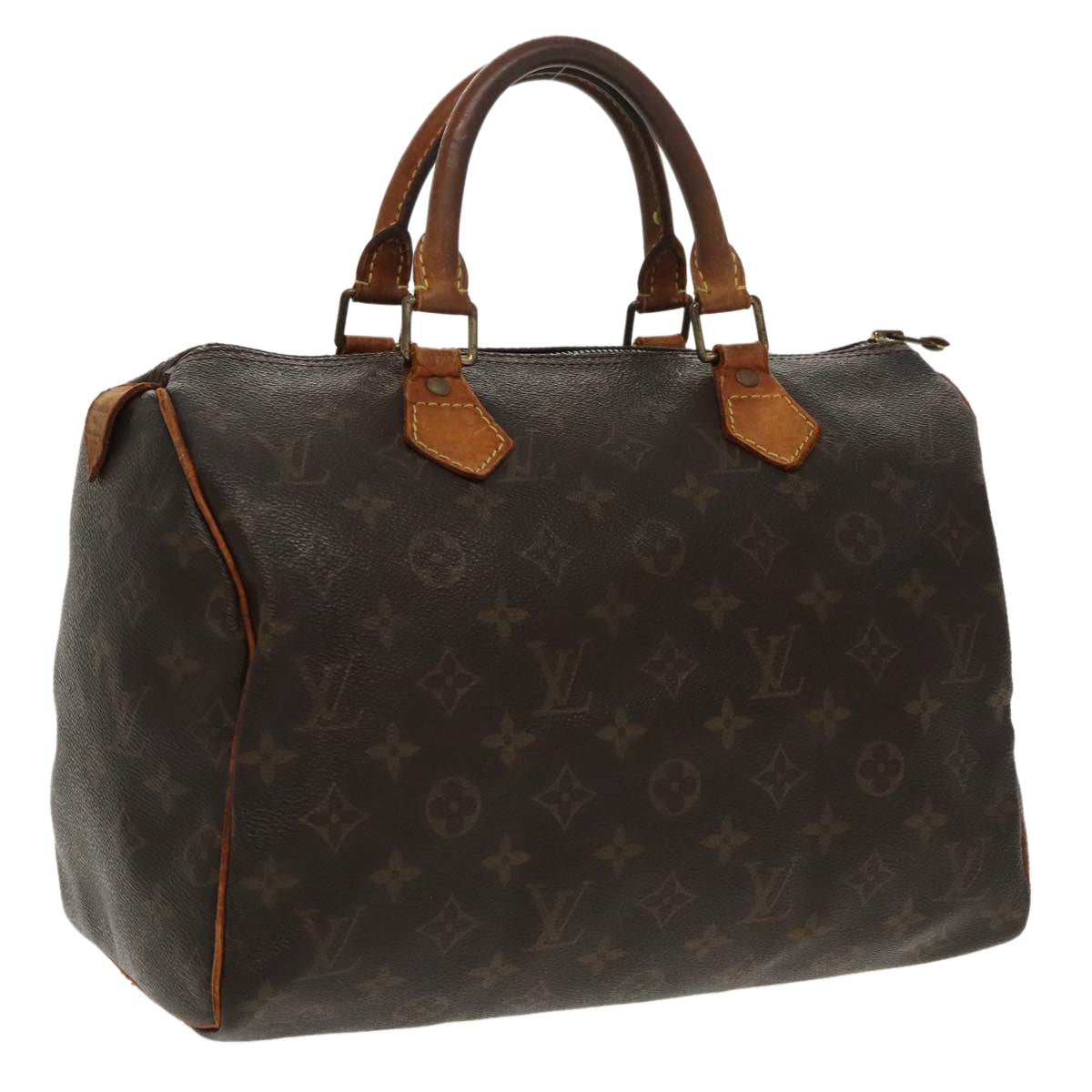 LOUIS VUITTON Monogram Speedy 30 Hand Bag M41526 LV 96838