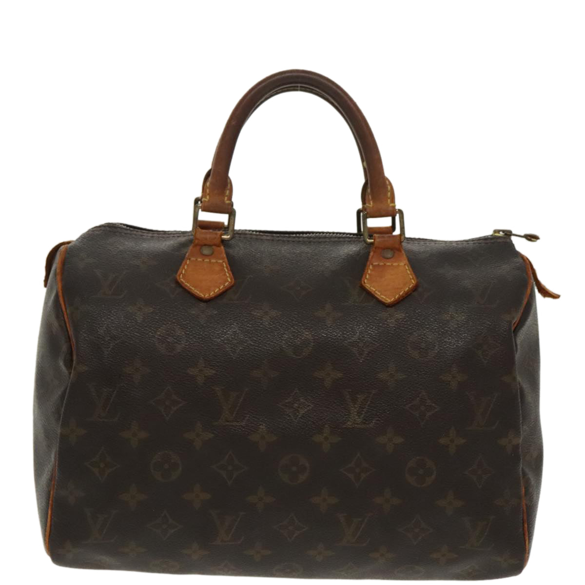 LOUIS VUITTON Monogram Speedy 30 Hand Bag M41526 LV 96838