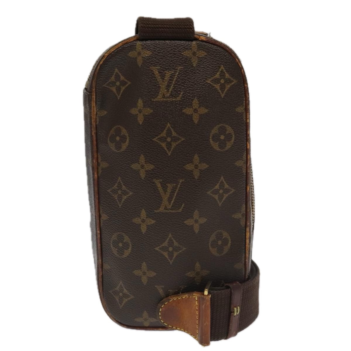 LOUIS VUITTON Monogram Pochette Gange Shoulder Bag M51870 LV 96845
