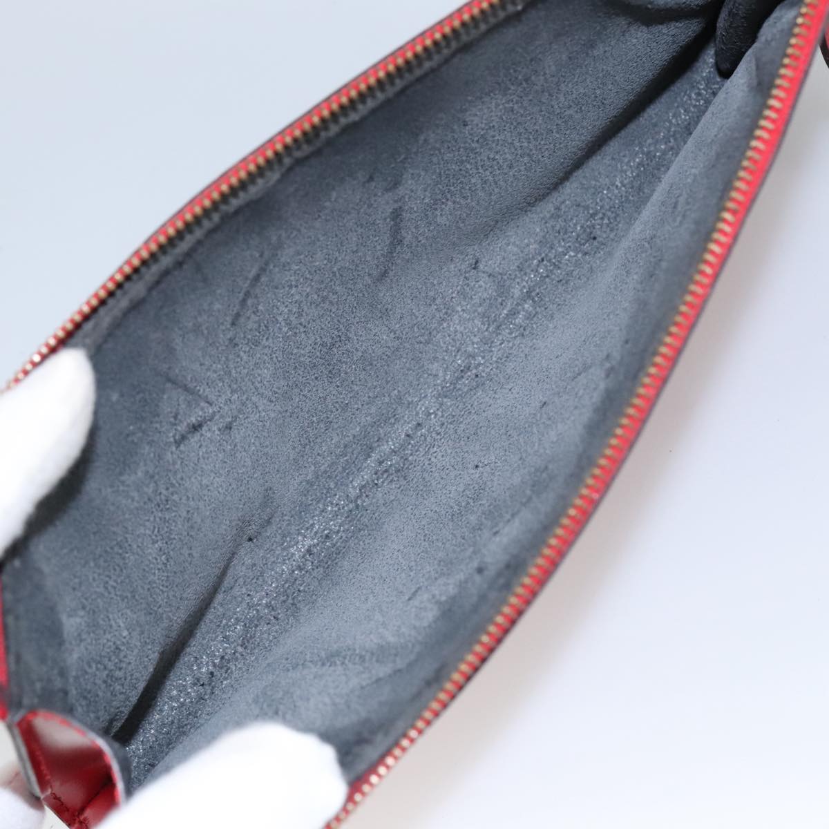 LOUIS VUITTON Epi Pochette Accessoires Accessory Pouch Red M52987 96846