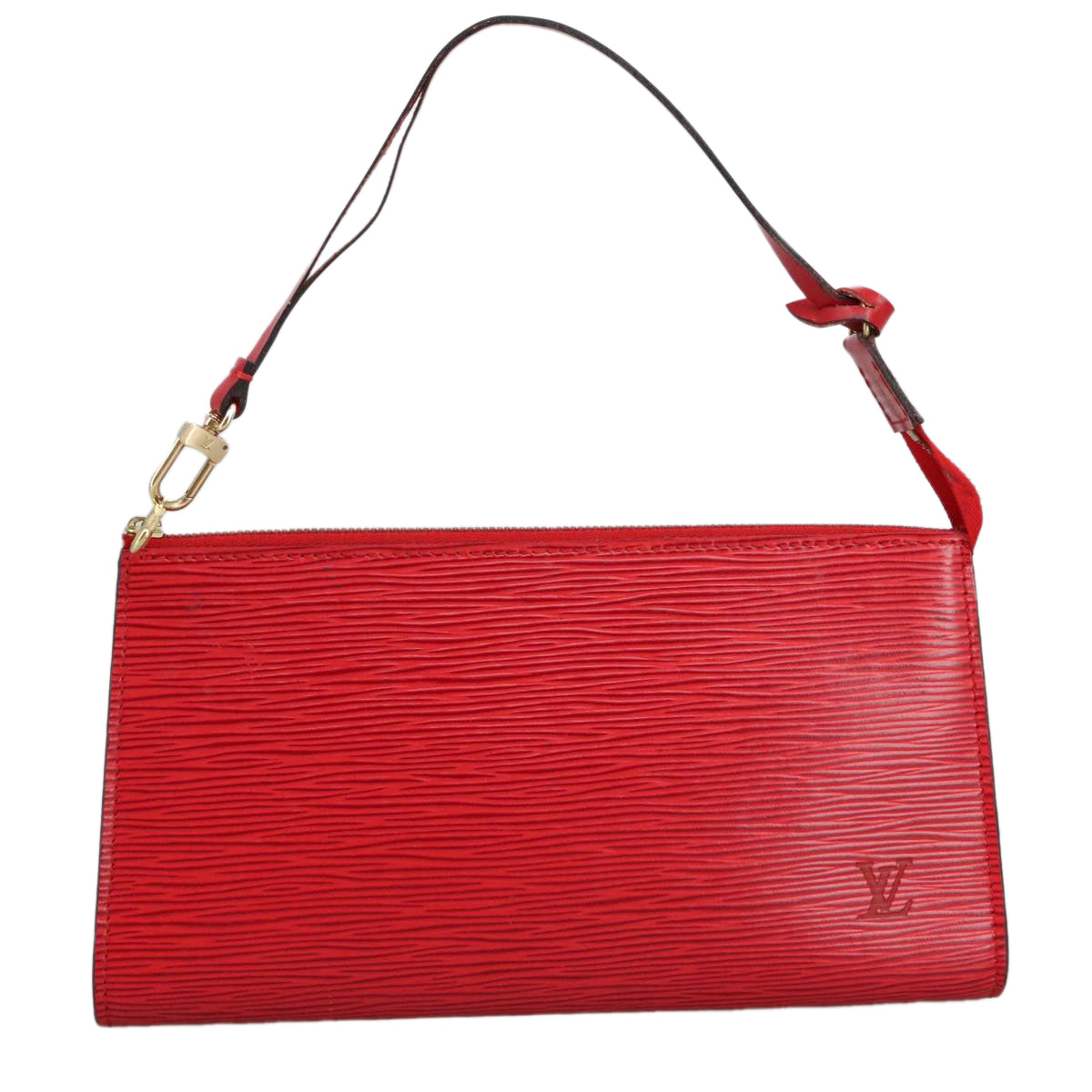 LOUIS VUITTON Epi Pochette Accessoires Accessory Pouch Red M52987 96846