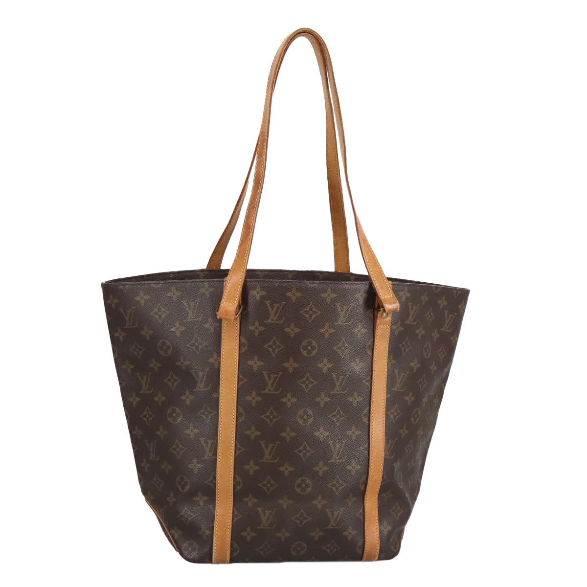 LOUIS VUITTON Monogram Sac Shopping Tote Bag M51108 LV 96847