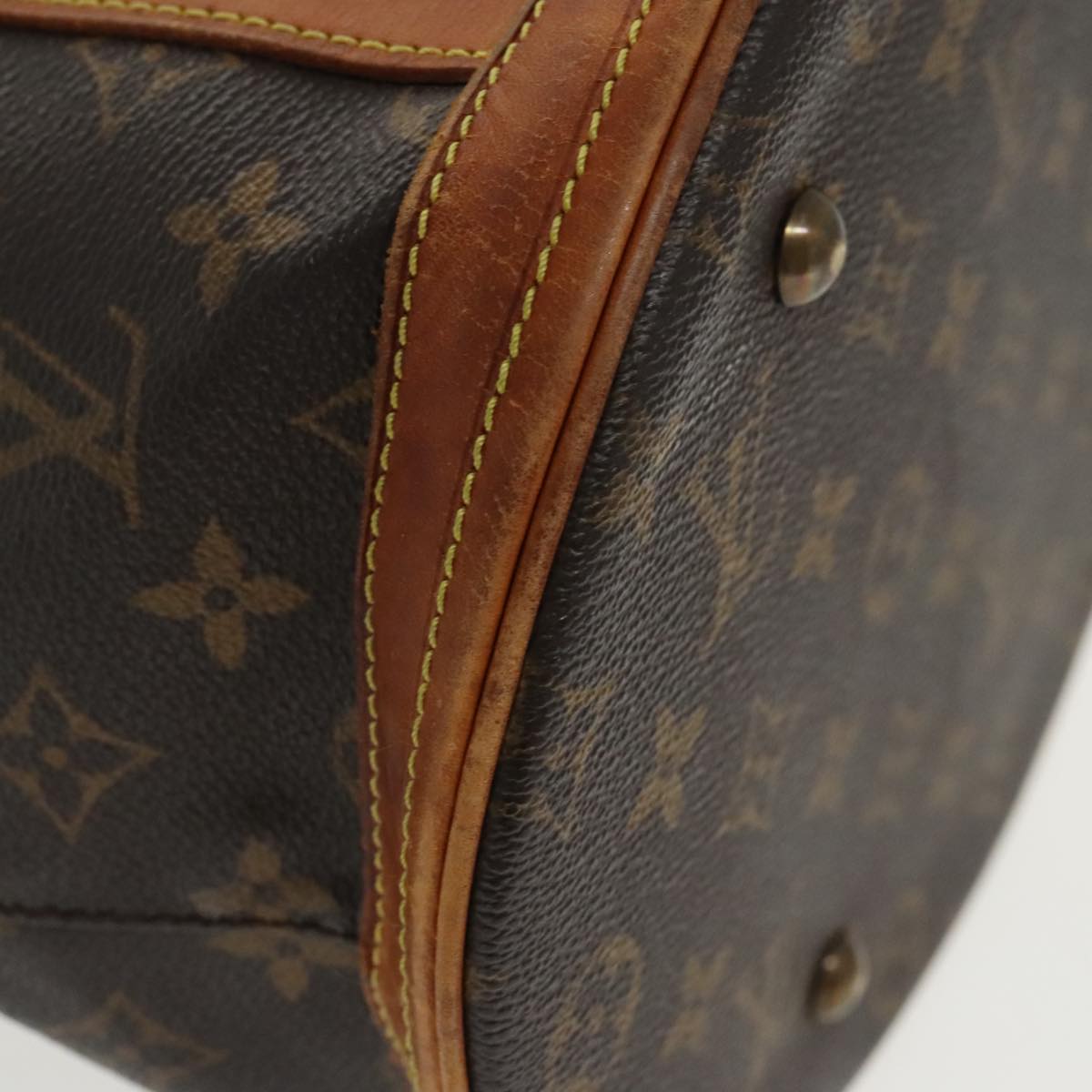 LOUIS VUITTON Monogram Bucket GM Shoulder Bag M42236 LV 96848
