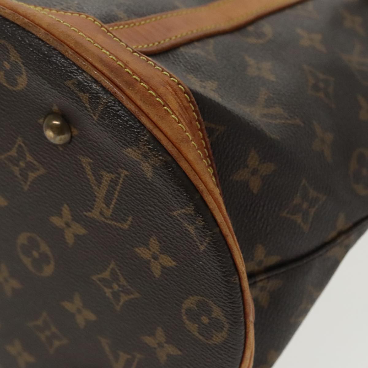 LOUIS VUITTON Monogram Bucket GM Shoulder Bag M42236 LV 96848