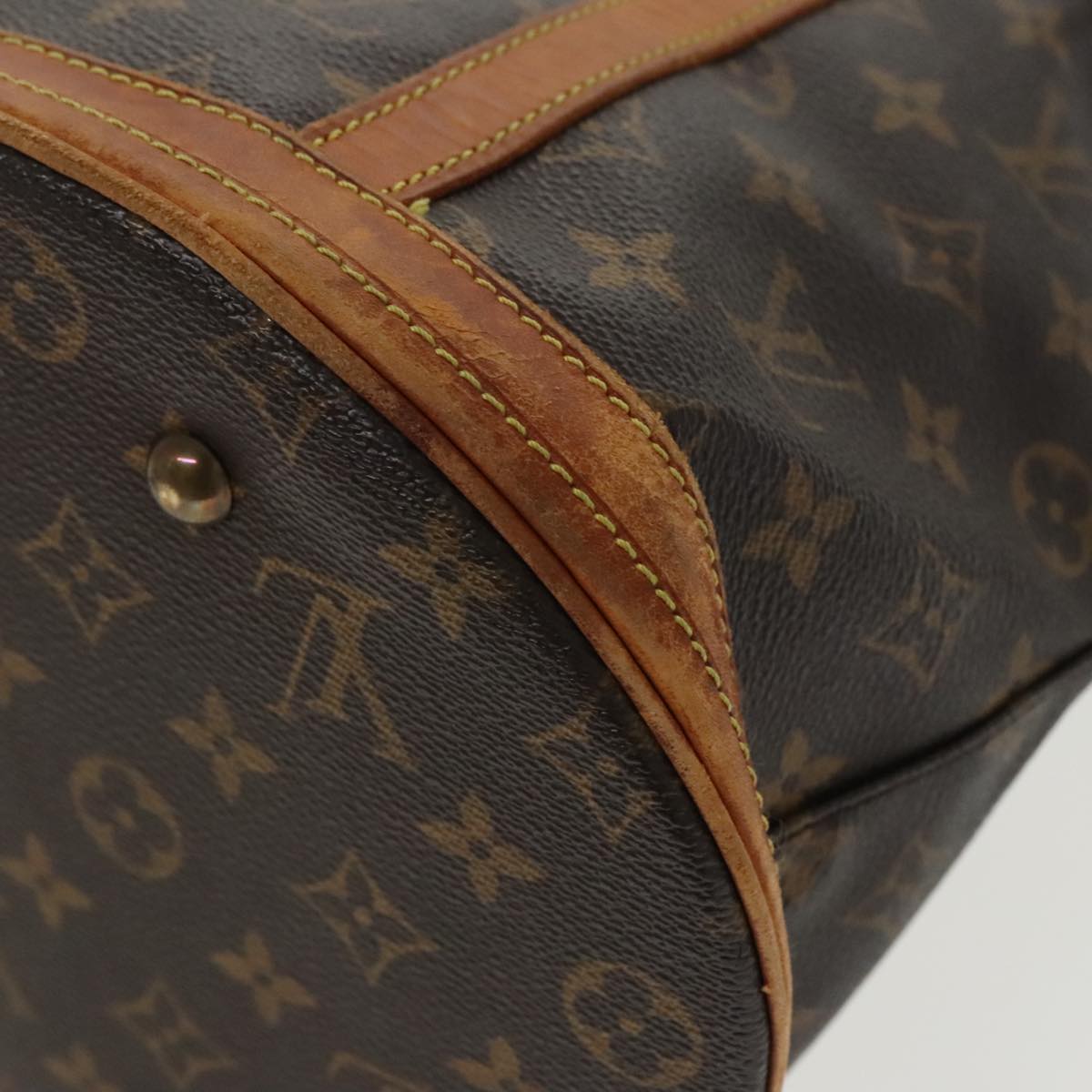 LOUIS VUITTON Monogram Bucket GM Shoulder Bag M42236 LV 96848