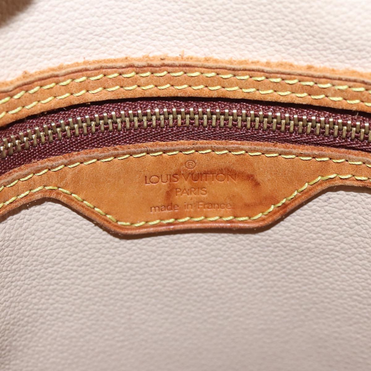 LOUIS VUITTON Monogram Bucket GM Shoulder Bag M42236 LV 96848