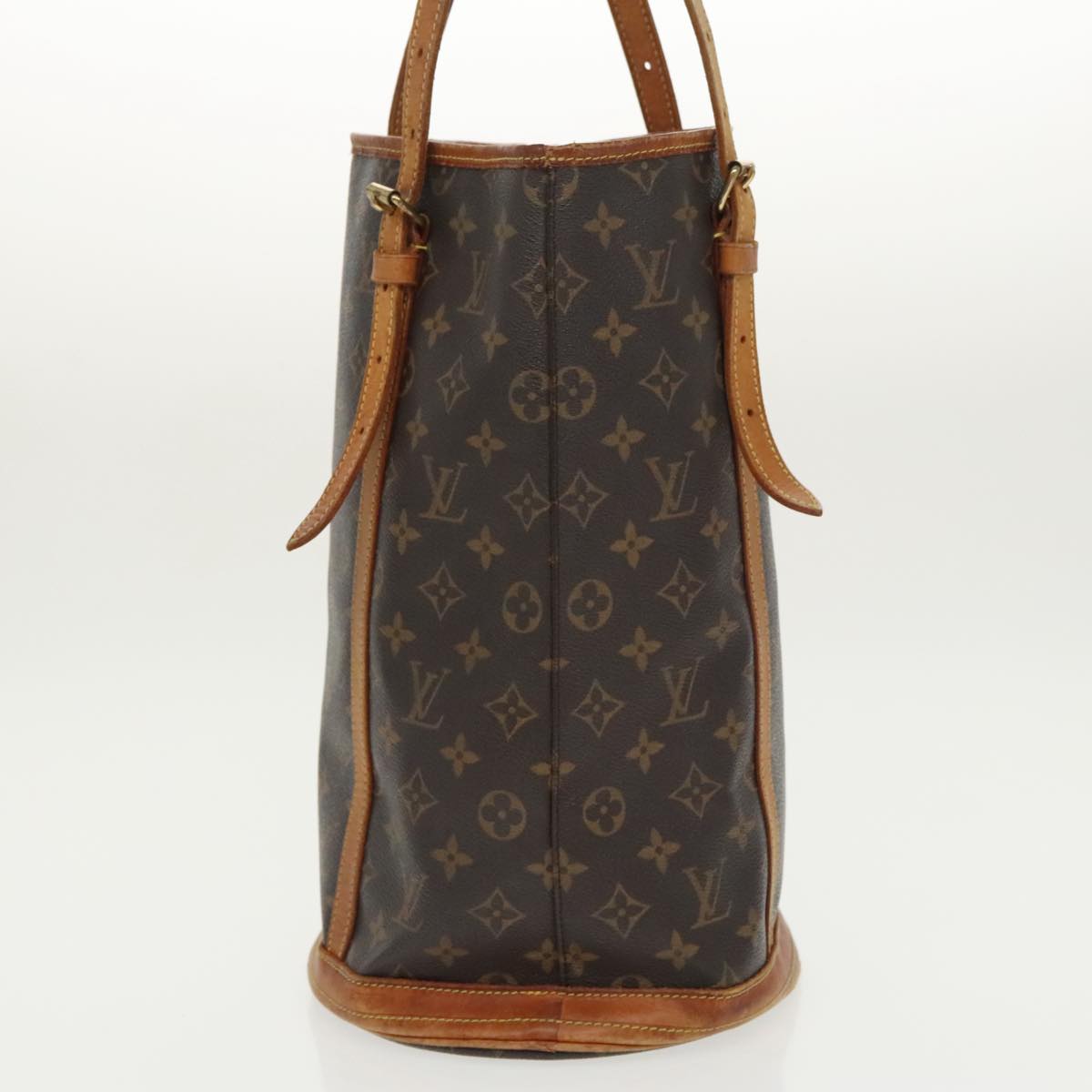 LOUIS VUITTON Monogram Bucket GM Shoulder Bag M42236 LV 96848