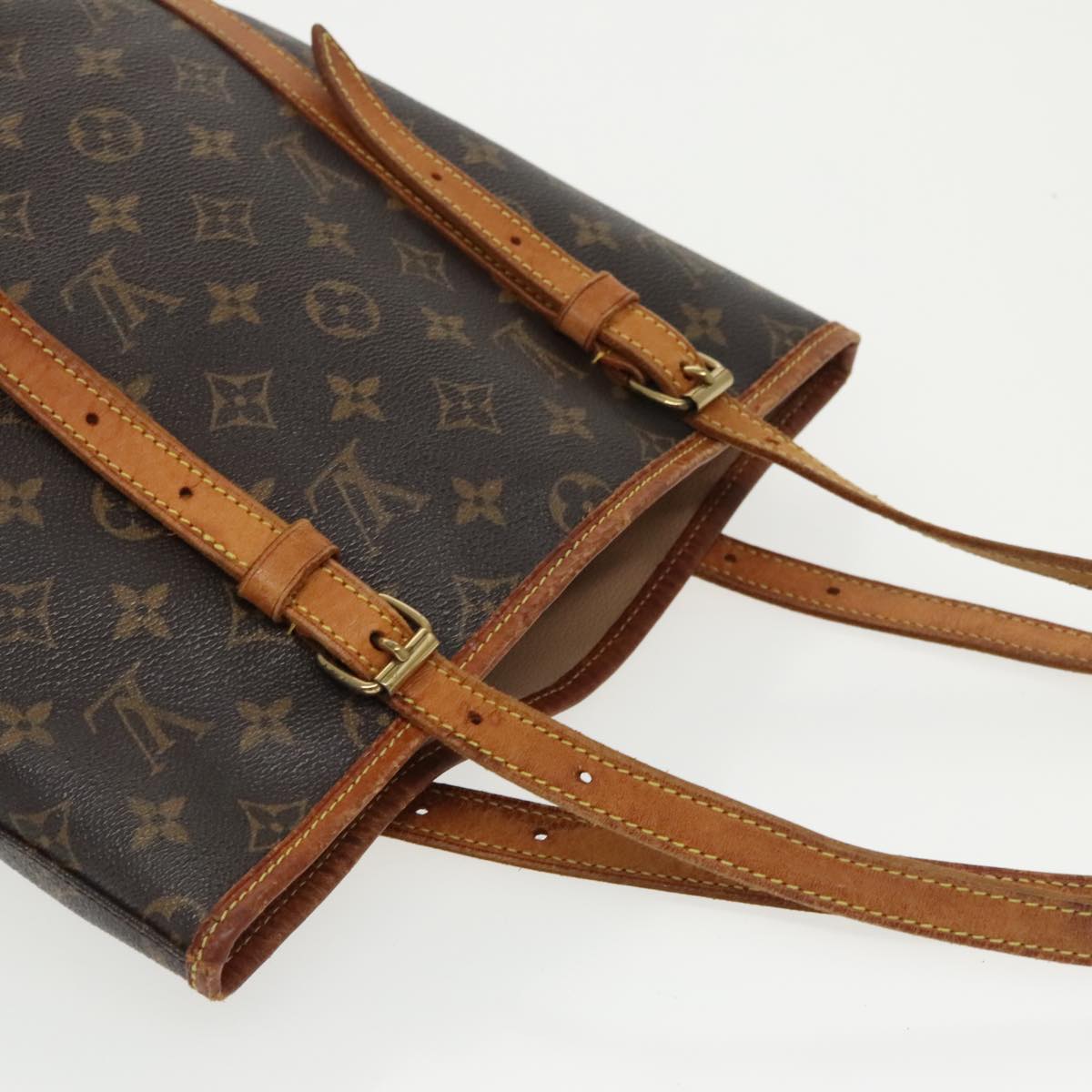 LOUIS VUITTON Monogram Bucket GM Shoulder Bag M42236 LV 96848