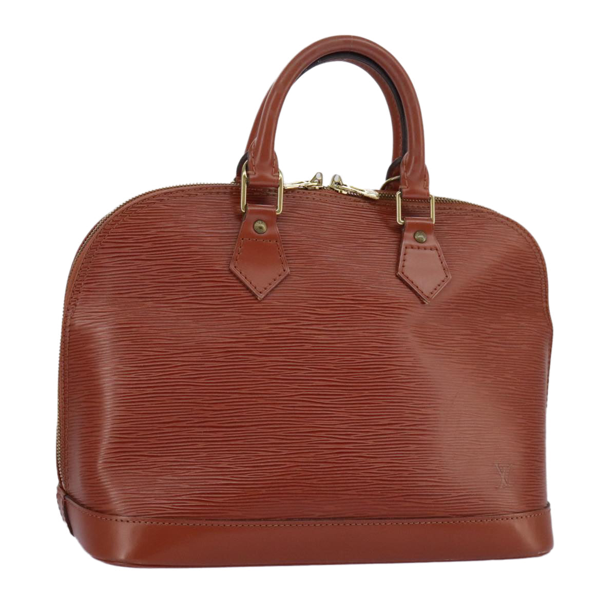 LOUIS VUITTON Epi Alma Hand Bag Kenya Brown M52143 LV 96851