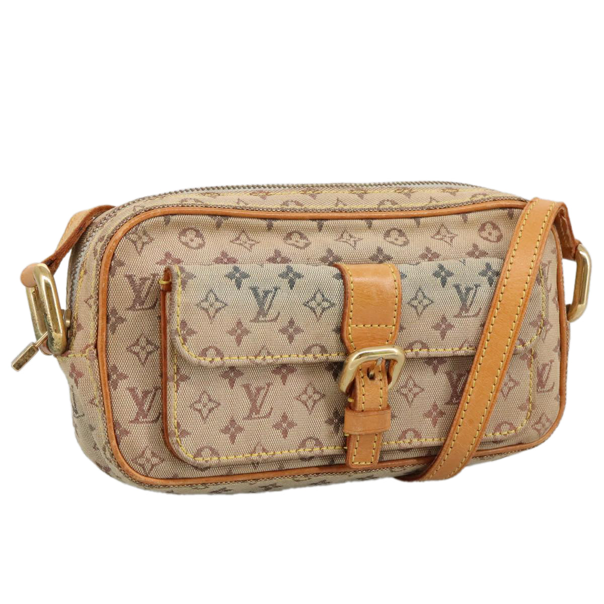 LOUIS VUITTON Monogram Mini Juliet MM Shoulder Bag Blue M92004 LV 96862
