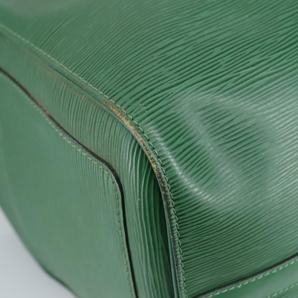 LOUIS VUITTON Epi Keepall 45 Boston Bag Green M42974 LV 96866