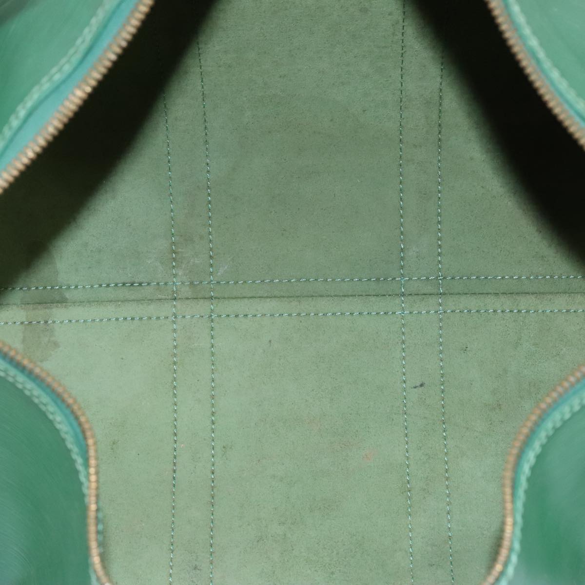 LOUIS VUITTON Epi Keepall 45 Boston Bag Green M42974 LV 96866