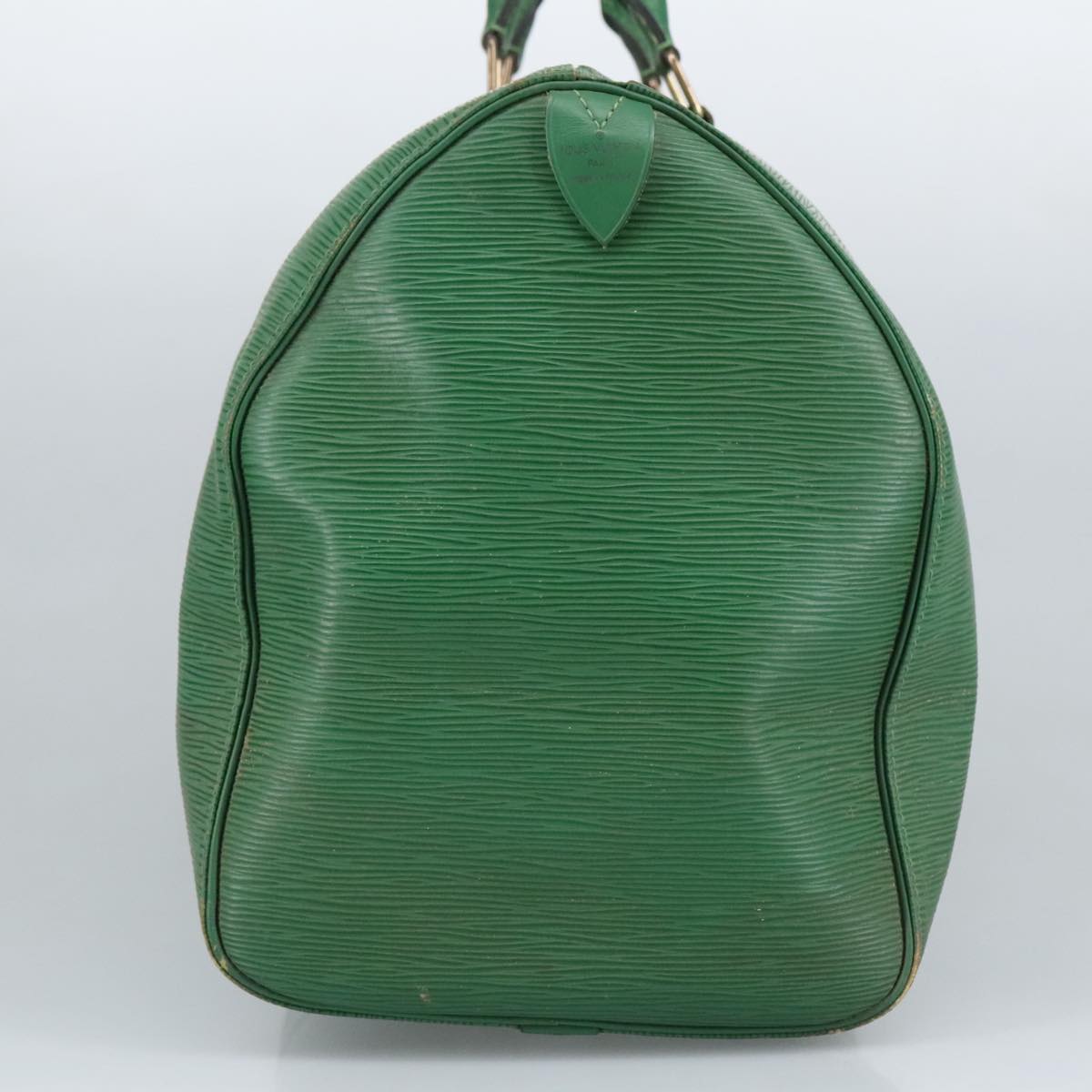LOUIS VUITTON Epi Keepall 45 Boston Bag Green M42974 LV 96866