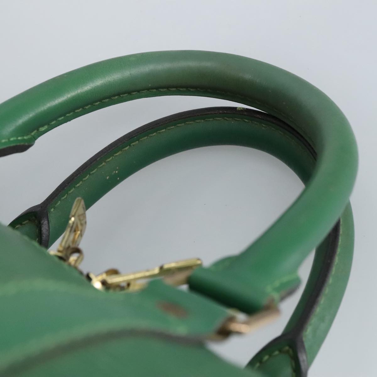 LOUIS VUITTON Epi Keepall 45 Boston Bag Green M42974 LV 96866