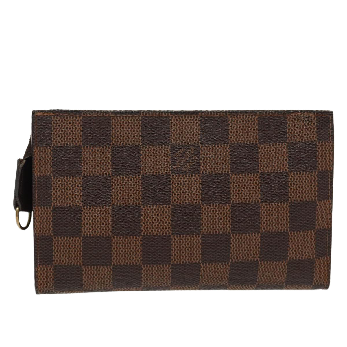 LOUIS VUITTON Damier Ebene Marais Pouch LV 96869