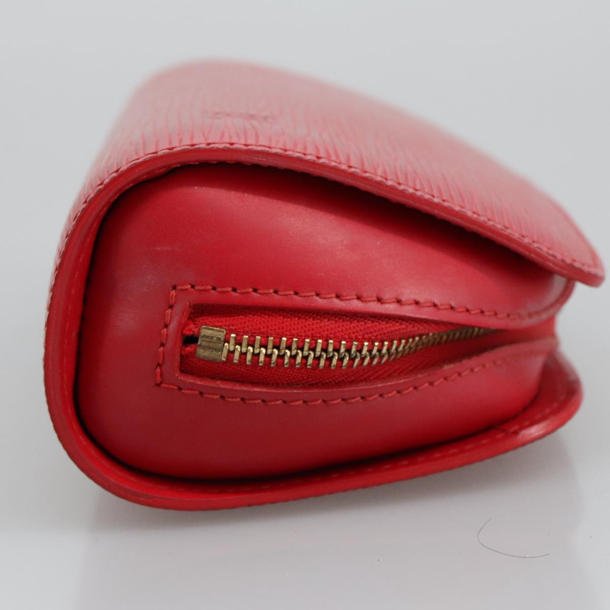 LOUIS VUITTON Epi Dauphine PM Pouch Castilian Red M48447 LV 96892