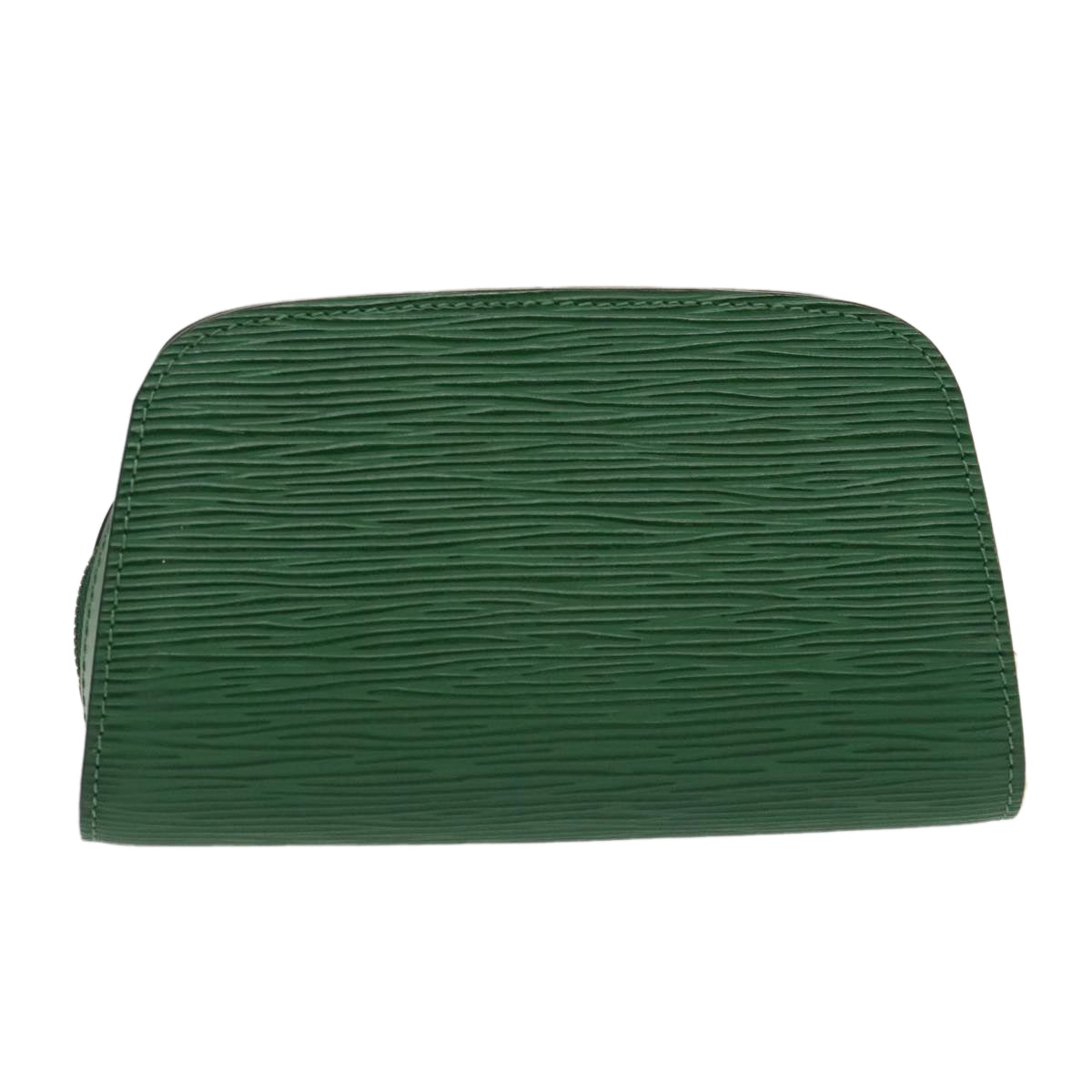 LOUIS VUITTON Epi Dauphine PM Cosmetic Pouch Green M48444 LV 96893