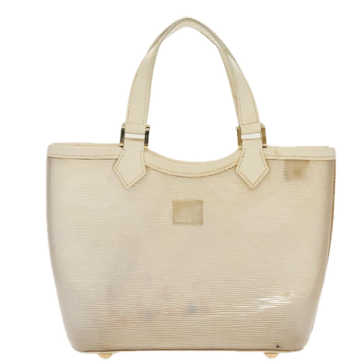 LOUIS VUITTON Epi Plage Mini Lagoon Bay Hand Bag Beige Sabre M92473 96895