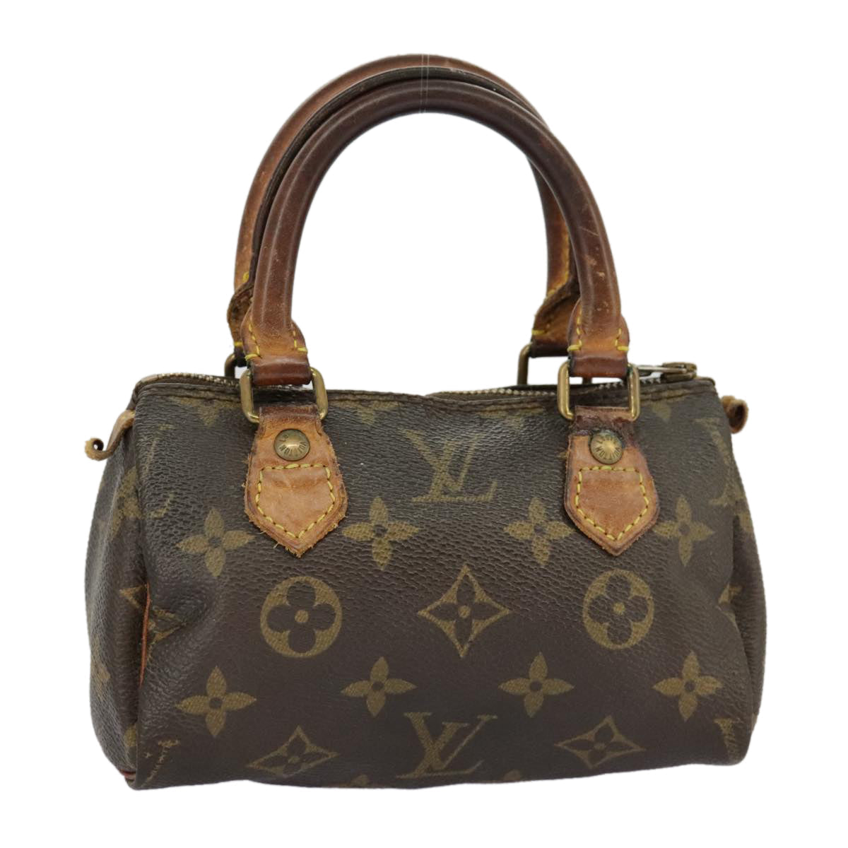 LOUIS VUITTON Monogram Mini Speedy Hand Bag M41534 LV 96898