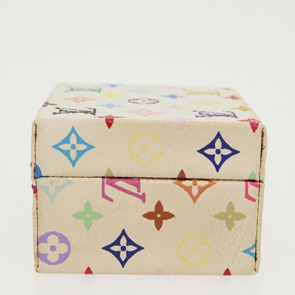 LOUIS VUITTON Monogram Multicolor Jewelry Box White LV 96899A
