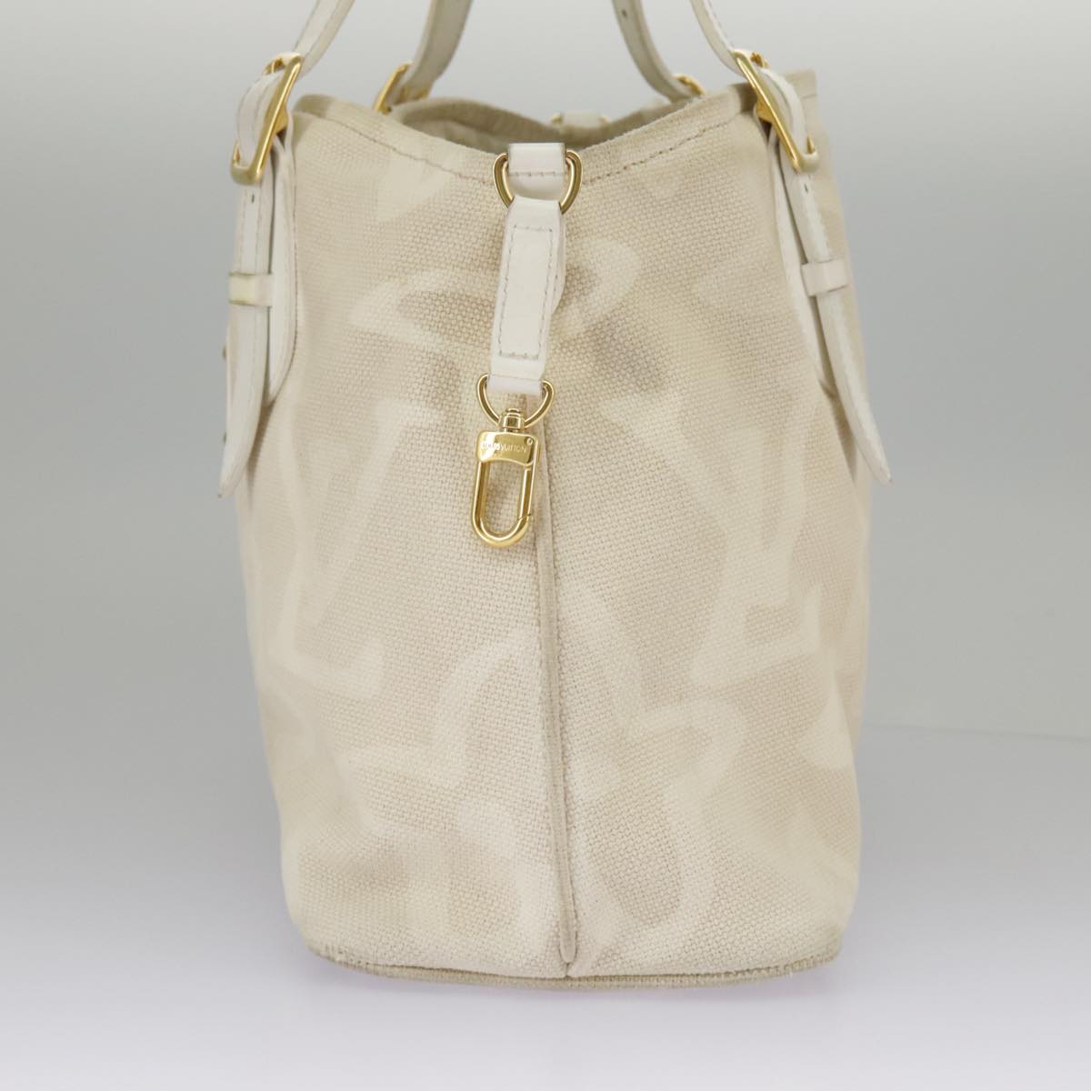 LOUIS VUITTON Cruise Line Taicienne PM Tote Bag Canvas Beige M95674 96922