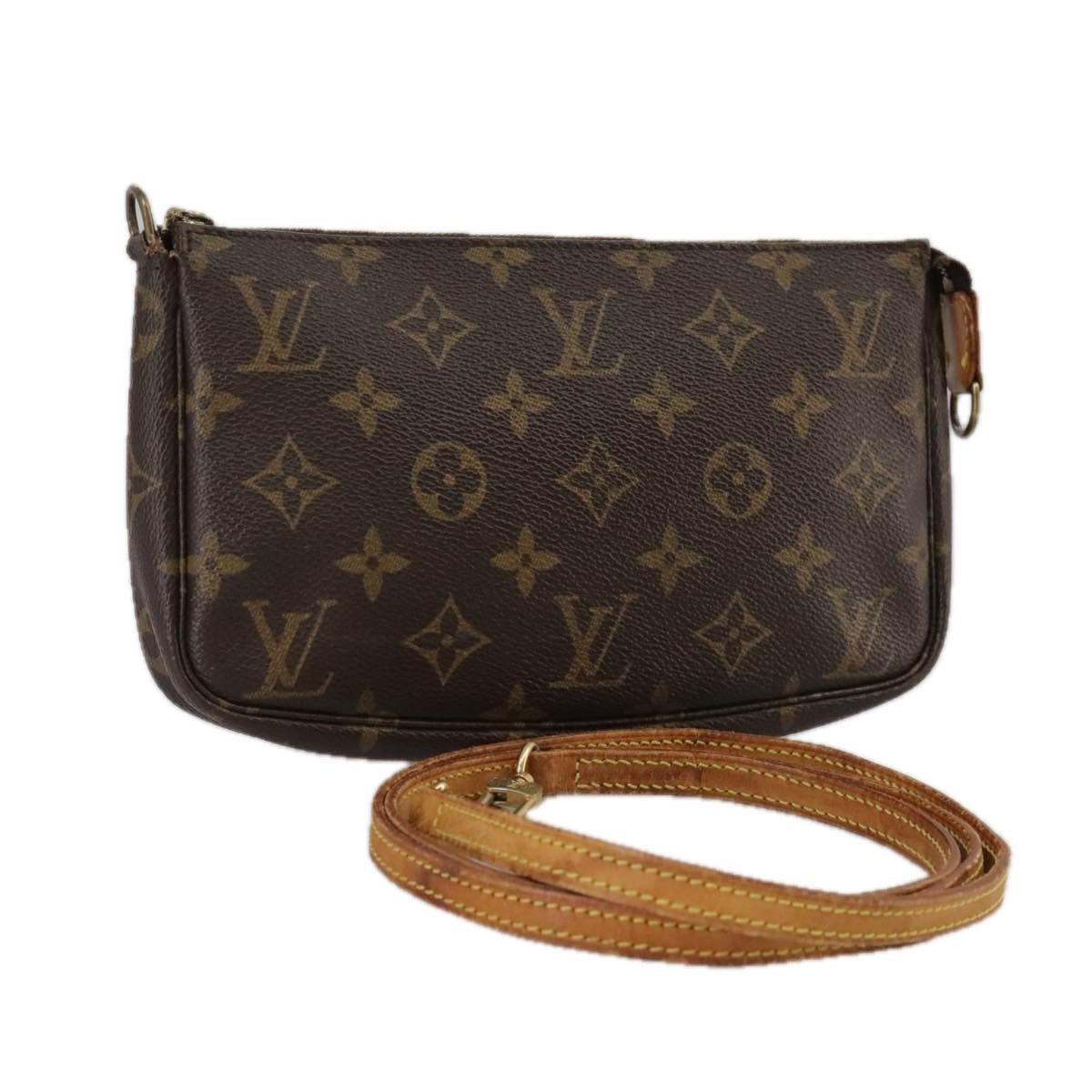 LOUIS VUITTON Monogram Pochette Accessoires Pouch M51980 LV 96931